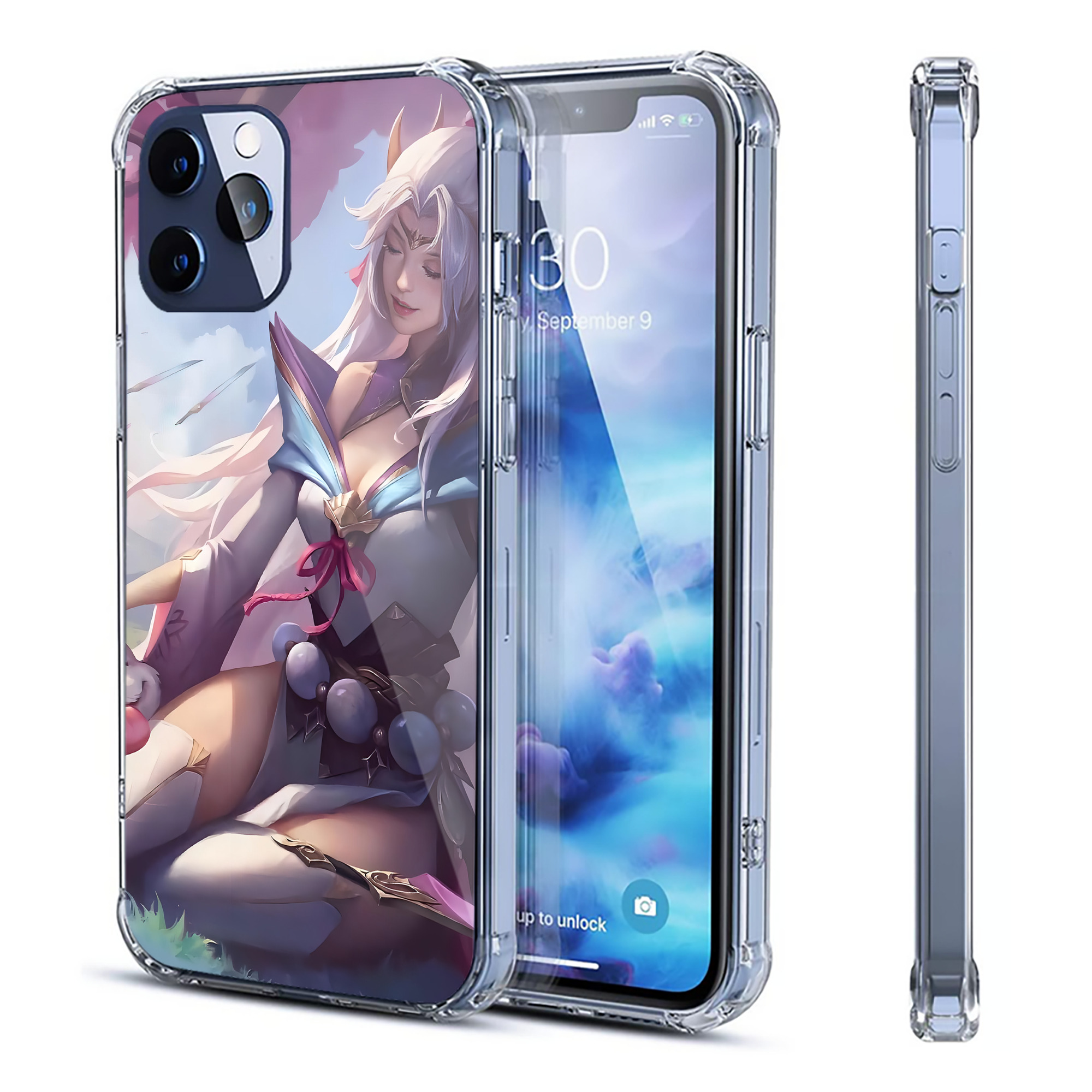 リーグ・オブ・レジェンド League of Legends LOL 【iPhone 12シリーズ対応】透明スマホケース（クリアソフトケース）